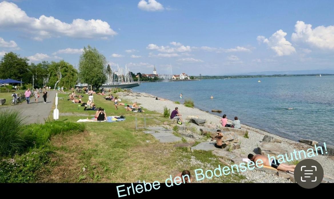 Ferienwohnung Am Bodensee- Zentrale Lage, Free Parking And Wifi, 109 M2, Privater Garten, 7 Gaeste, 2X Kingsize Boxspringbett, Familienfreundlich Фридрихсхафен Экстерьер фото